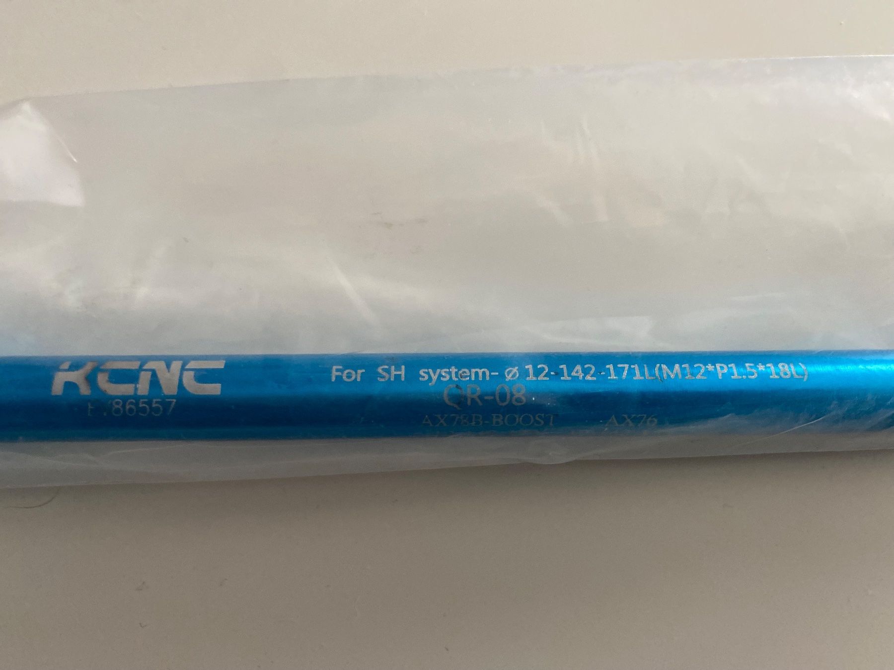 Pezzi di ricambio: Achse 12x148mm / KCNC - Steckachse E-Thru blau – Nuovo e nell'imballaggio originale da Lungern venduto da Gjump 2