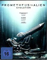 Prometheus zu Alien The Evolution Collection - 5 Blu-ray