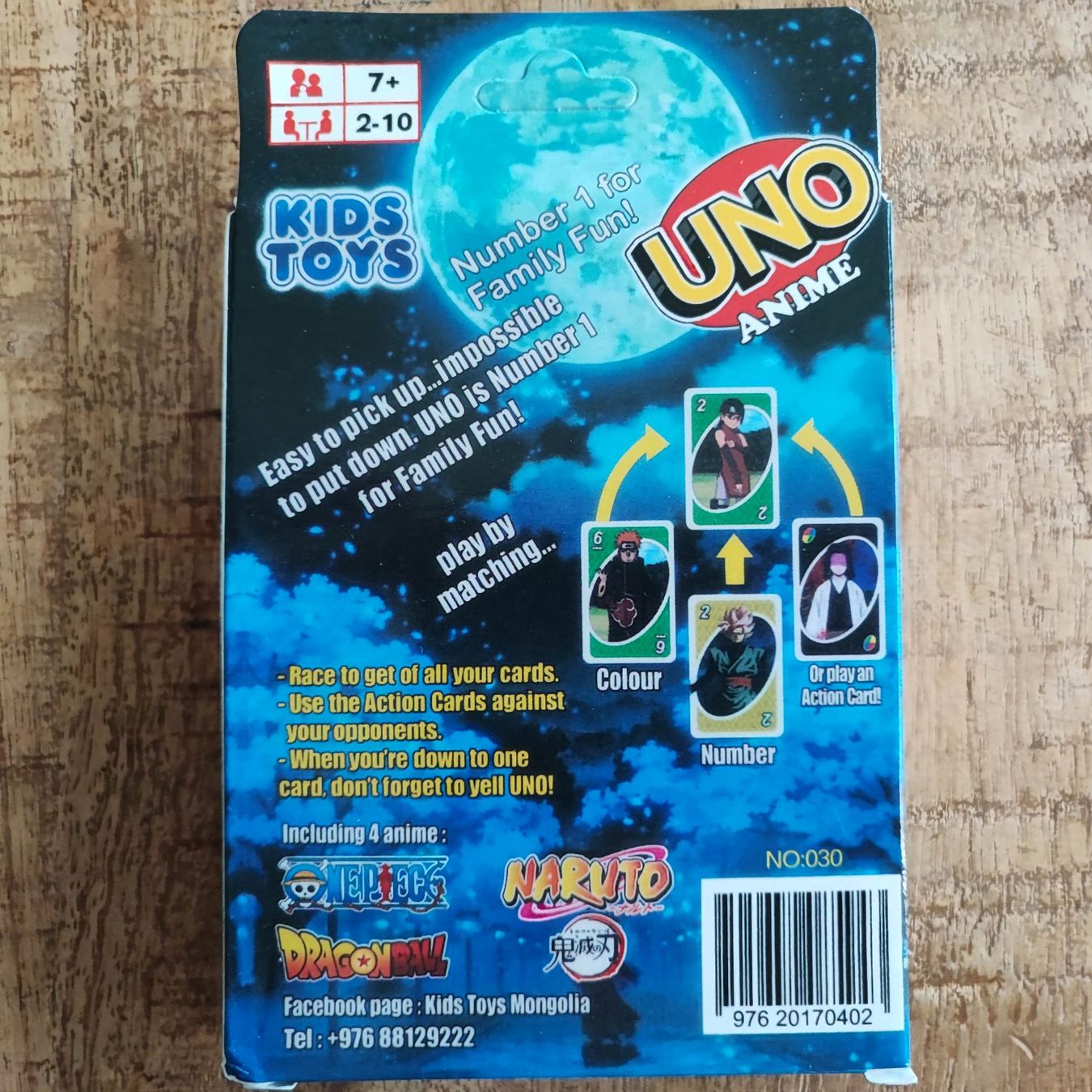 Spiele: ANIME - UNO - NEU & ORIGINALVERPACKT – Neu und originalverpackt aus Dübendorf von kb86_MOVIE 1