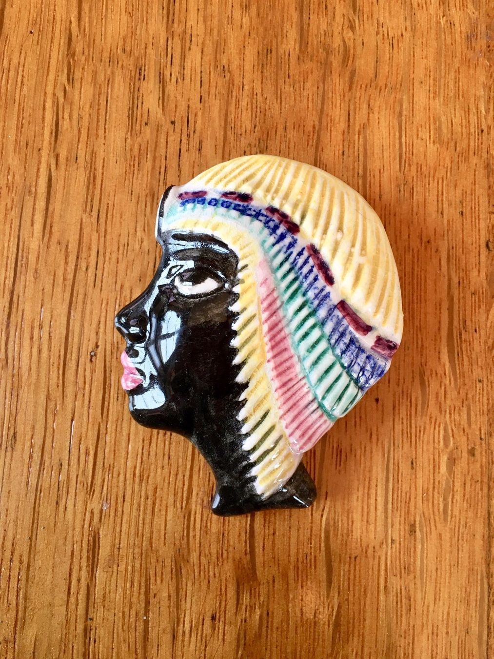 Spille & Fermagli: Ägypterin - Brosche - Vintage - Art Deco – Usato da Schaffhausen venduto da NinaRicardo 3
