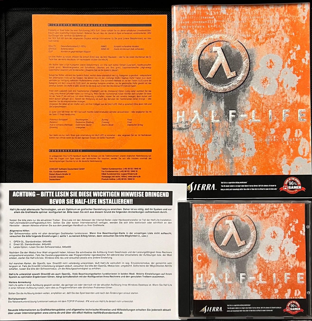 Giochi: PC Big Box Spiel Half-Life – Usato da Schachen LU venduto da retrogamer 2