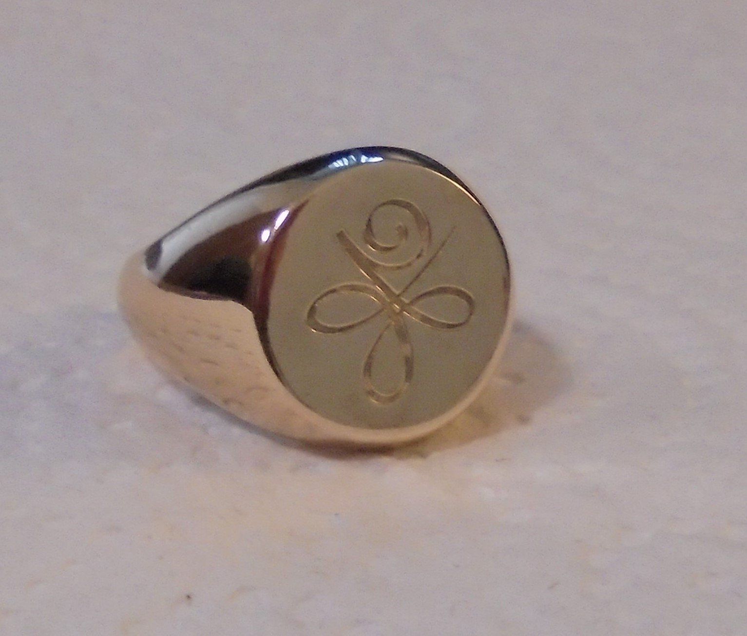 Anelli: Echtschmuck: Herrenring, Silberring vergoldet 19/60 – Nuovo (secondo la descrizione) da Zuchwil venduto da maumauchi