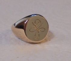 Echtschmuck: Herrenring, Silberring vergoldet 19/60