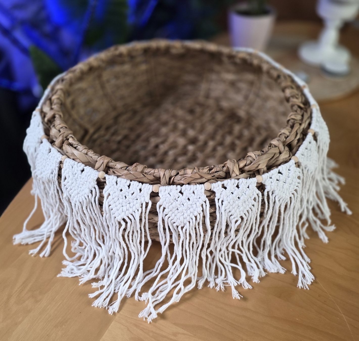 Tutte le decorazioni: Makramee Handmade ! Neu! – Nuovo (secondo la descrizione) da Rheinsulz venduto da Gilea 2