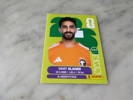 Panini FIFA Fussball WM 2026 Sticker Nawaf Alaqidi KSA 2