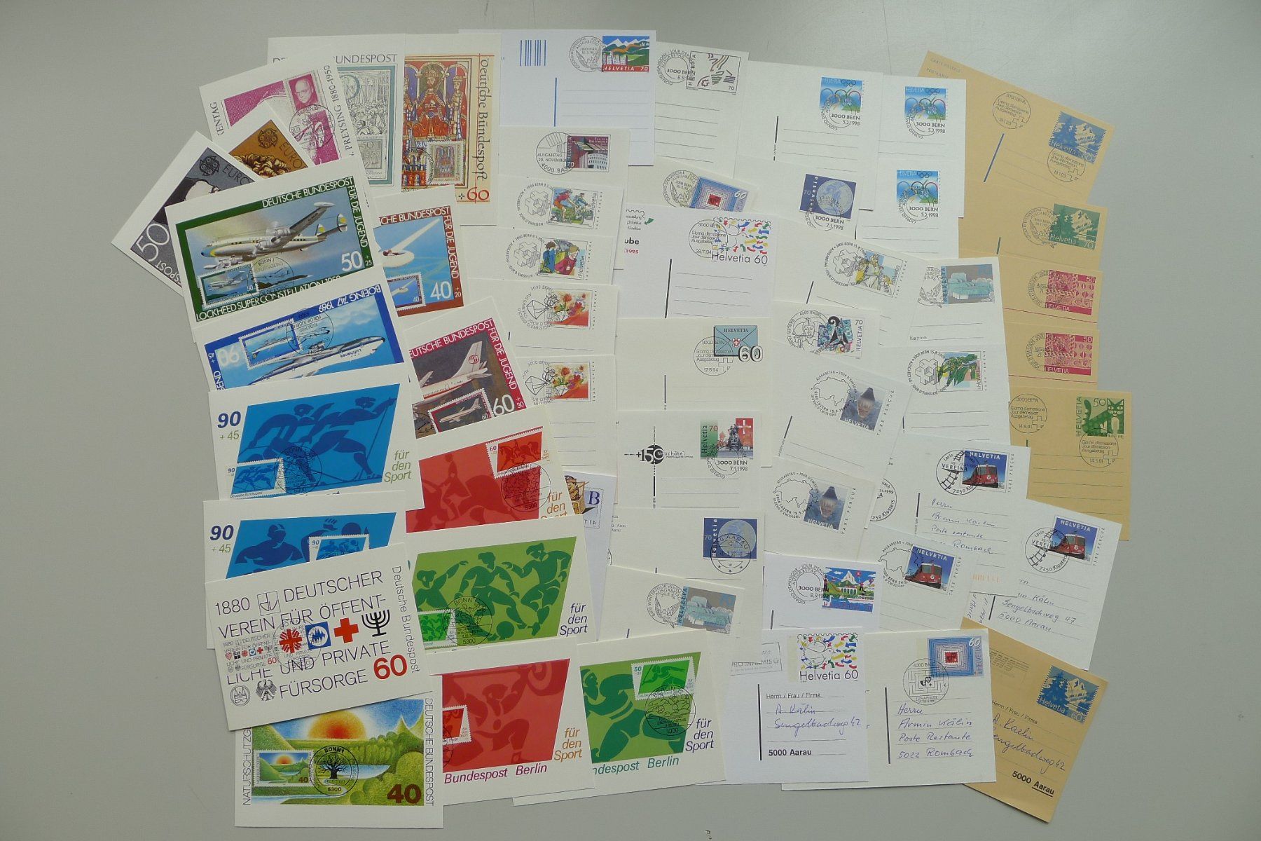 Alle Briefmarken: 1975-1997, BRIEFPOSTEN: Sammlernachlass mit ca. 380 Belegen – Gebraucht aus Sursee von Luzernerraute 3