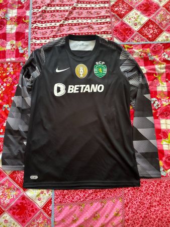 Maillot Sporting Portugal Noir GK 21/22 L