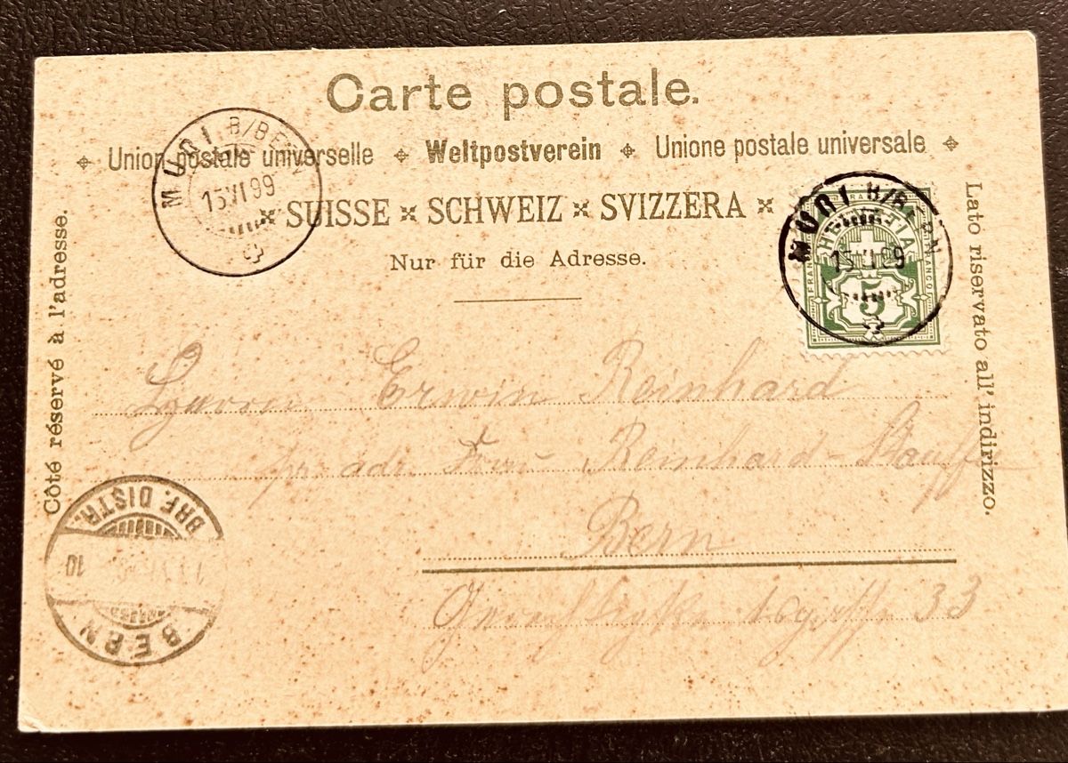 Ansichtskarten: Gruss aus Muri Bern Litho – Gebraucht aus Horw von Tellbub 1