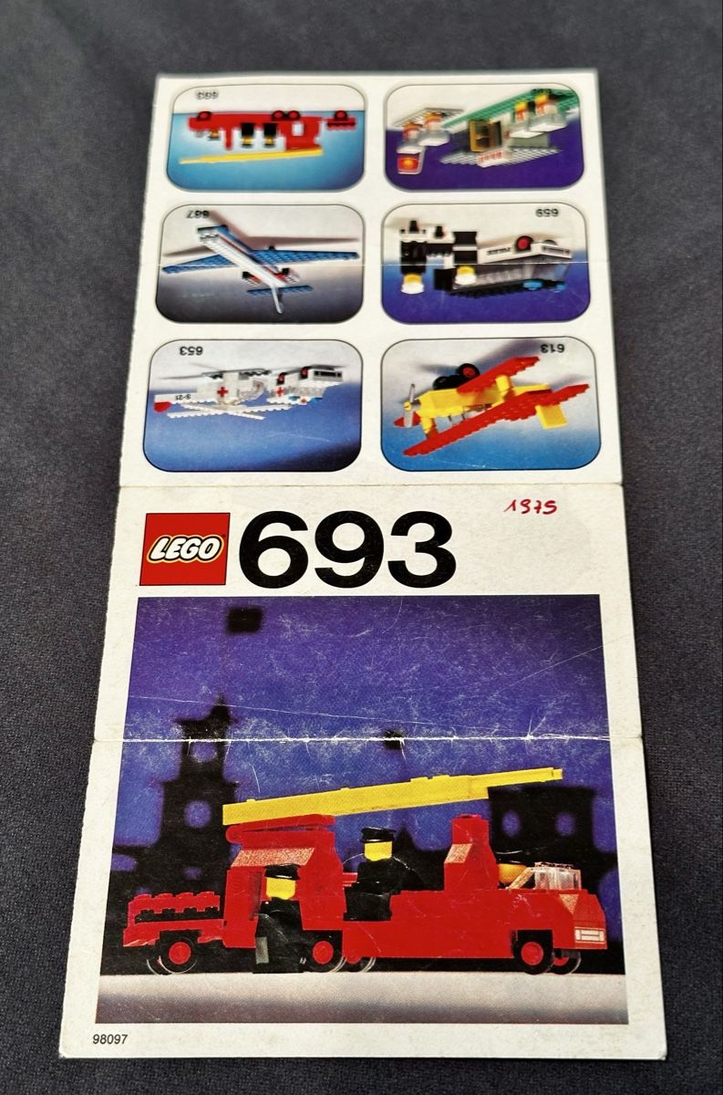 Lego Spielzeuge: Lego 693 (1975) – Gebraucht aus Bellinzona von Alby_C.
