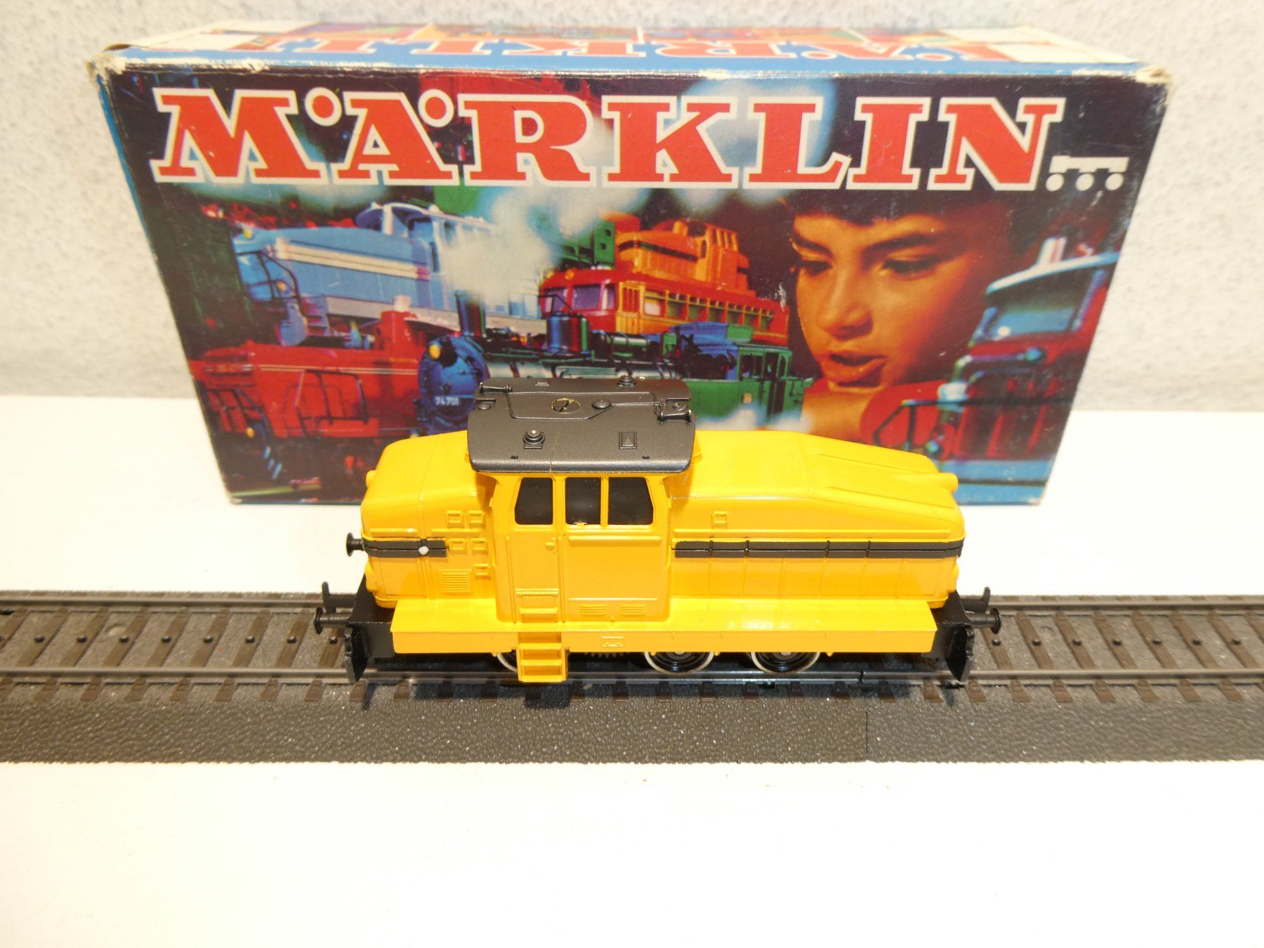 Locomotive Diesel Märklin 3080 DHG500 - Échelle H0 (1/87) - Analogique - Occasion