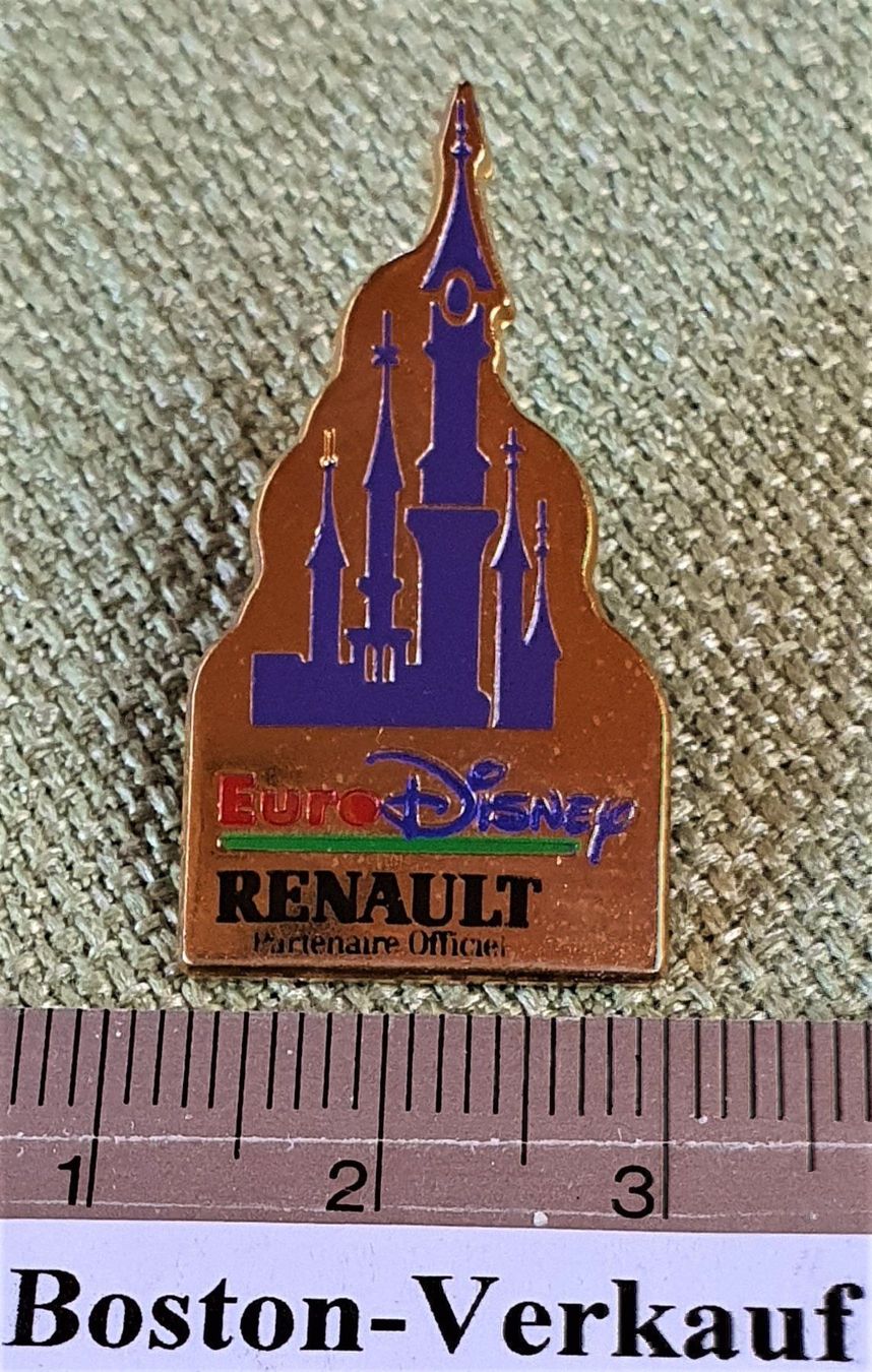Placchette & Badge: C403 - Pin Renault Euro Disney Paris – Usato da Reinach BL venduto da Boston-Verkauf 1