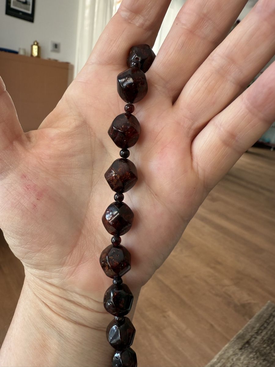 Catenine: Dunkle Bernstein-Halskette , 55 cm – Nuovo e nell'imballaggio originale da Ebikon venduto da elischka 3