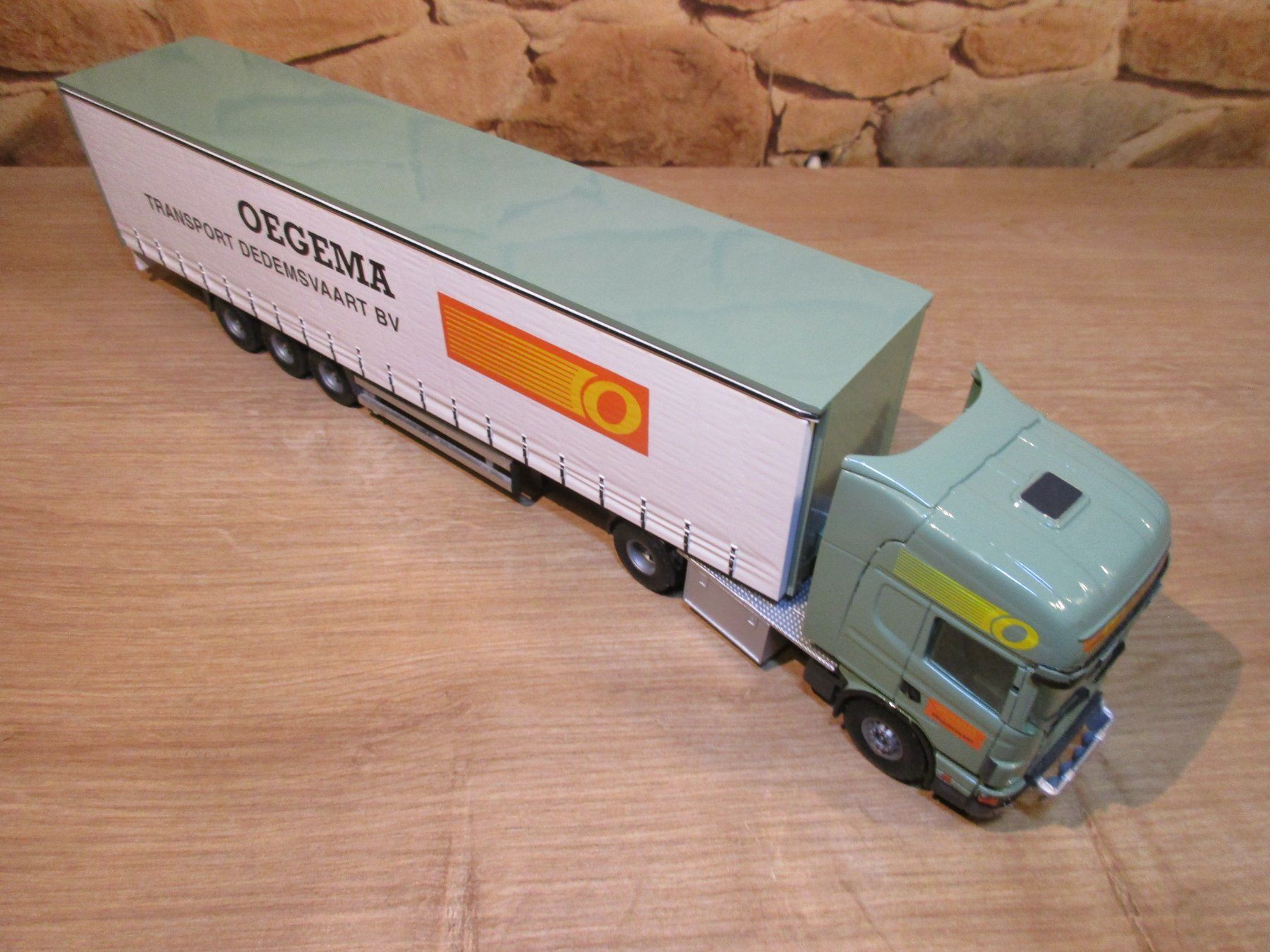 Tekno Modellbausätze & Standmodelle: Tekno  1:50  Scania  124  Oegema – Gebraucht aus Ennetmoos von Truckdiver 7