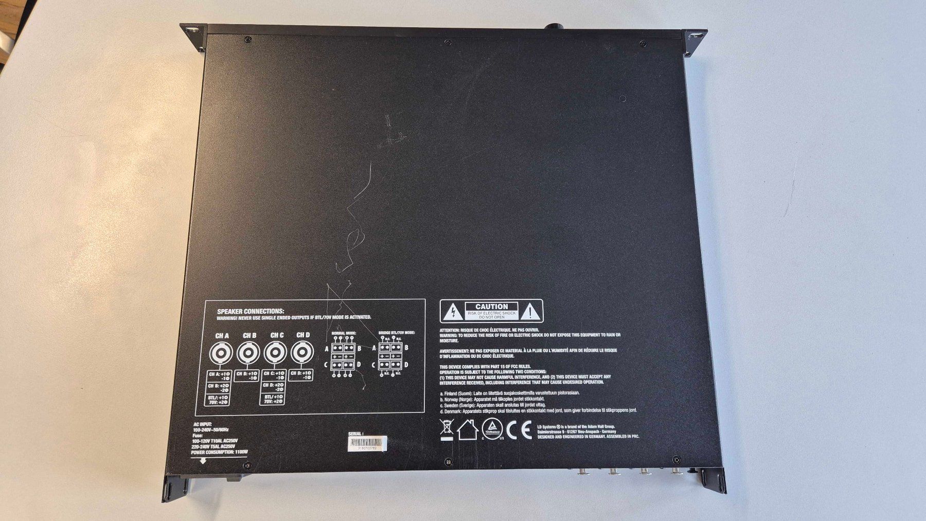 LD Systems Amplificatori: LD Systems Curv 500 IAMP – Usato da Uerikon venduto da Lord_Conqueror 1