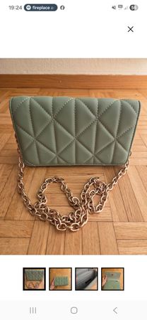 Mintgrüne Tasche