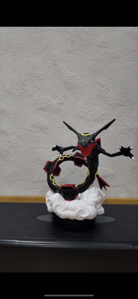 Pokémon Statuette: Rayquaza Shiny Swiss Handmade – Nuovo e nell'imballaggio originale da Altendorf venduto da TISPA.SHOP 4