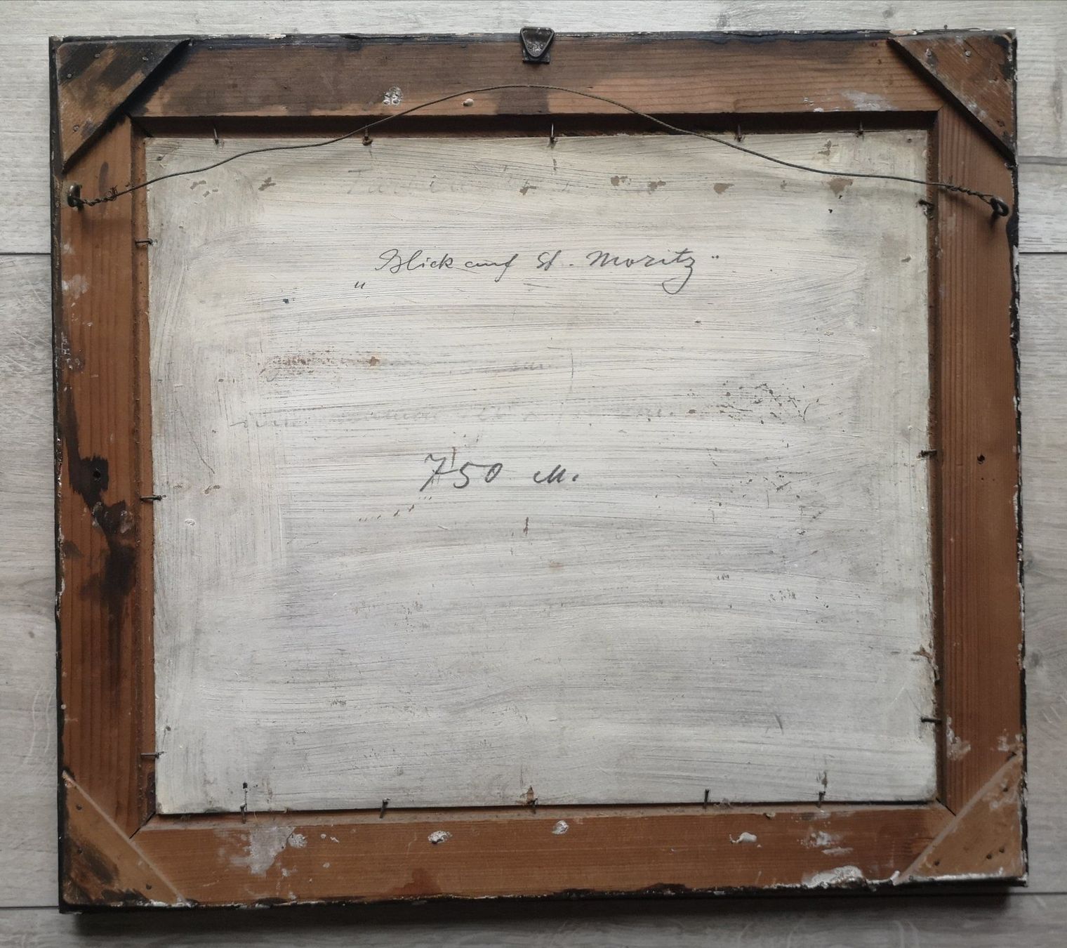Tele & Cornici: Otto Pippel, St-Moritz, original – Usato da Conthey venduto da Cathlouz 3