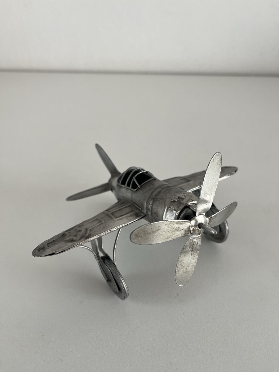 Kit di modellismo & Modellini statici: Flugzeug Modell aus Metallblech – Usato da Wetzikon ZH venduto da seli03 5