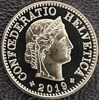 5 Rappen 2019 stgl. / aus Münzsatz