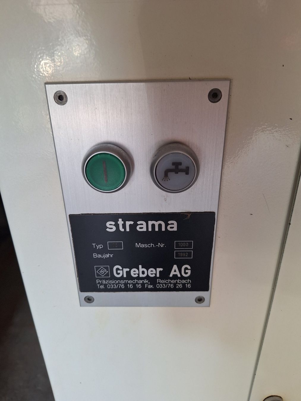 Smerigliatrici & Lucidatrici: Schleifmaschine Strama 75 – Usato da Frutigen venduto da orpaw 1