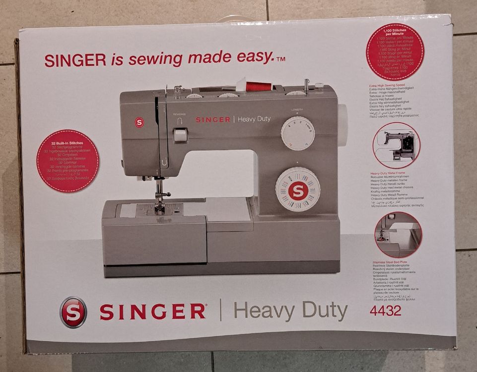 Singer heavy duty 4432 (Gebraucht) in Döttingen für CHF 150 – nur ...