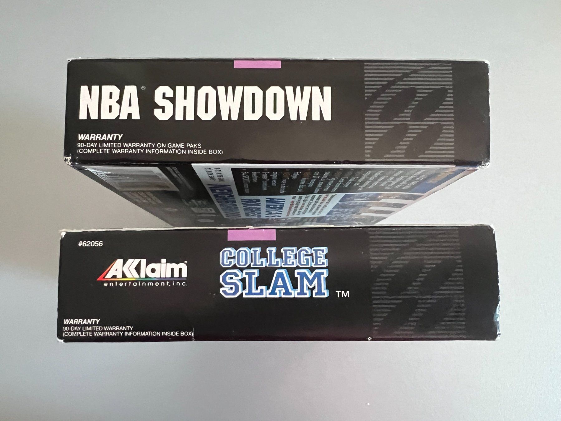 Nintendo Giochi: 2 SNES BOXED (OVP) NBA BASKET GAMES – Usato da Rivera venduto da poweradem05 5