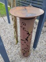 Colonne acier corten