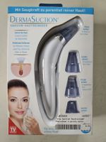 DermaSuction Vakuum-Hautreiniger mit vier Aufsätzen neu