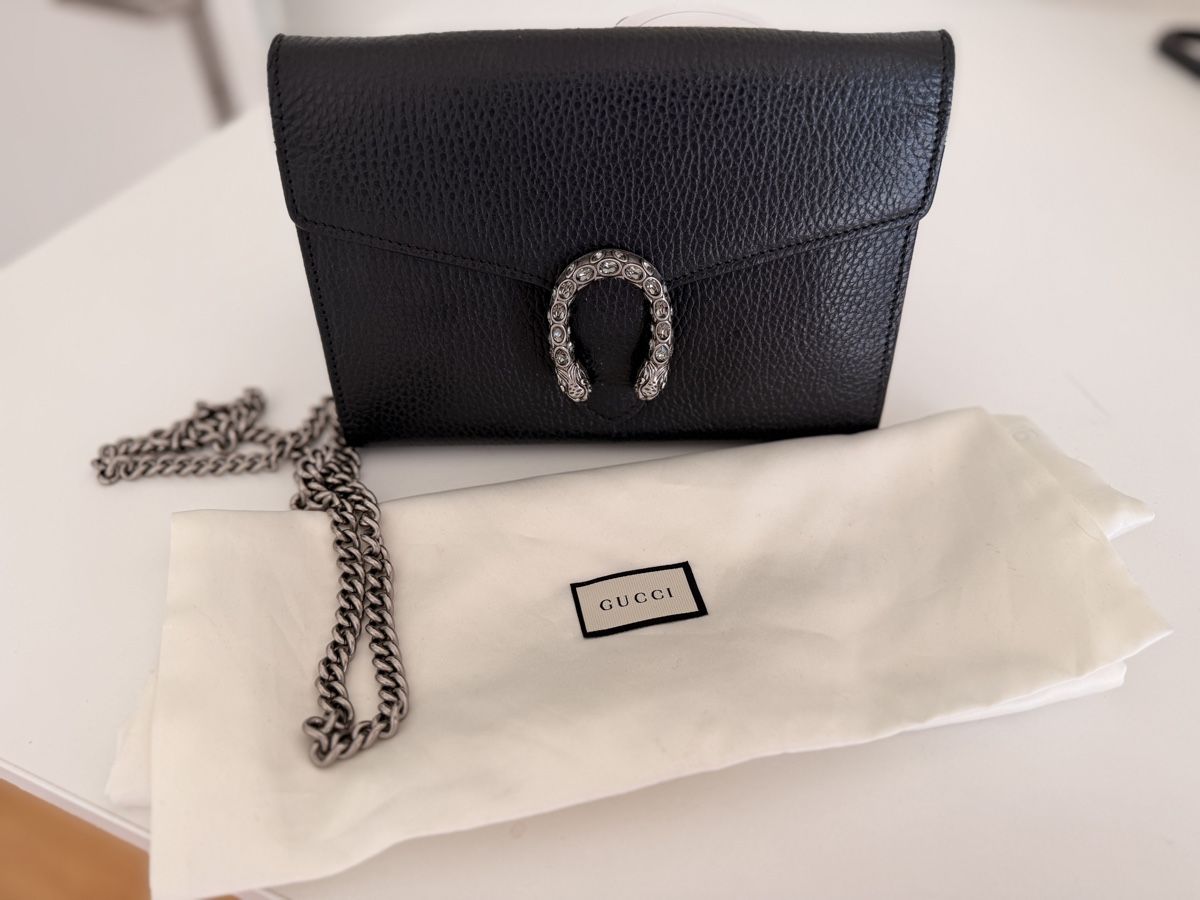 Gucci Borse da donna: Gucci Dionysus mini nera – Usato da Basel venduto da ter_8qzp 1
