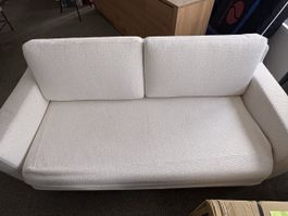 Schlafsofa Formflex Beige echt Boucle