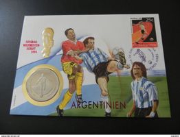 Münzbrief Uganda 1000 Shillings 1994 - Fussball WM USA 1994