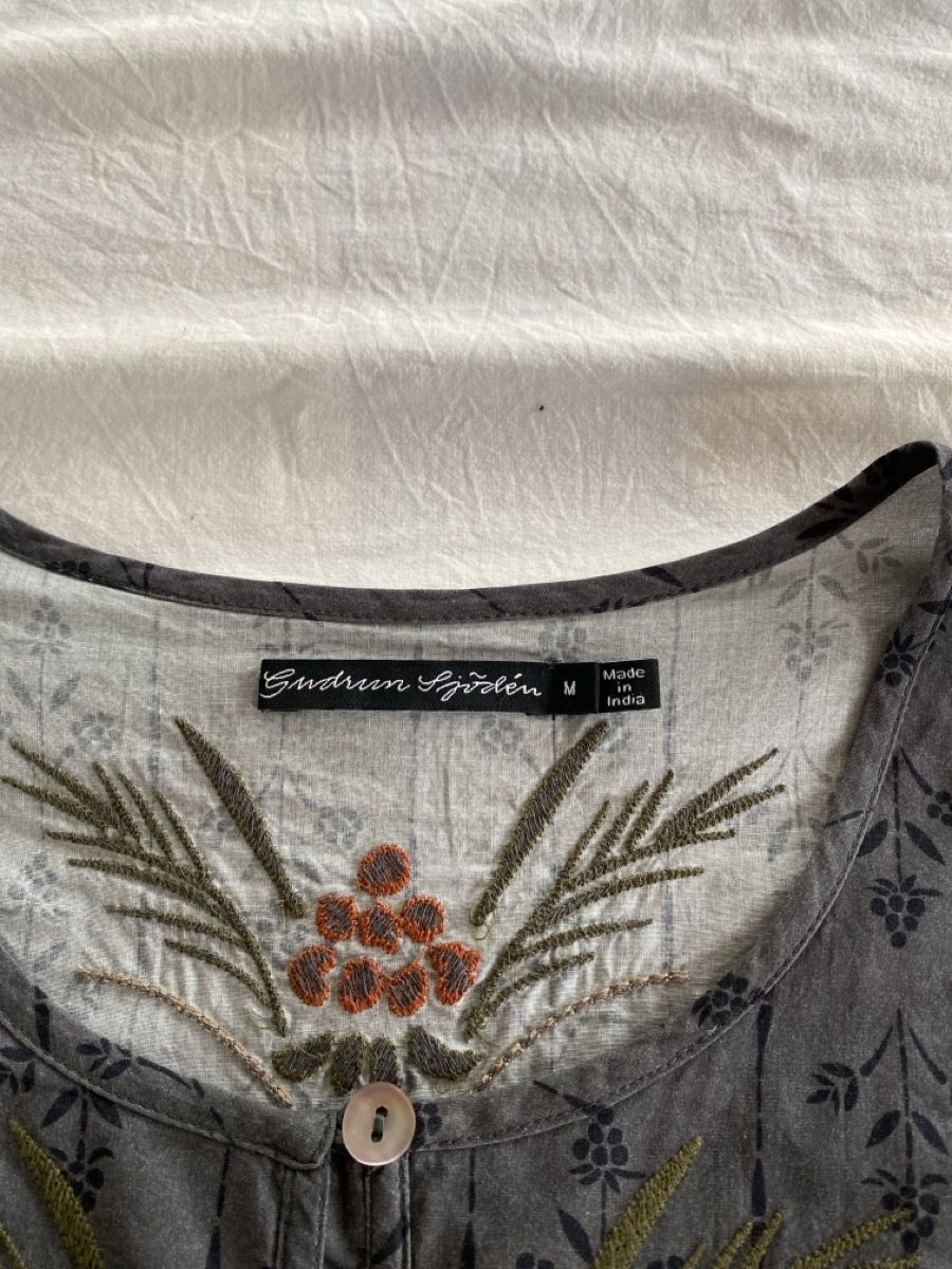 Gudrun Sjöden Tuniken: Blouse-tunique brodée t. M – Neu (gemäss Beschreibung) aus Lonay von Ikoko 5