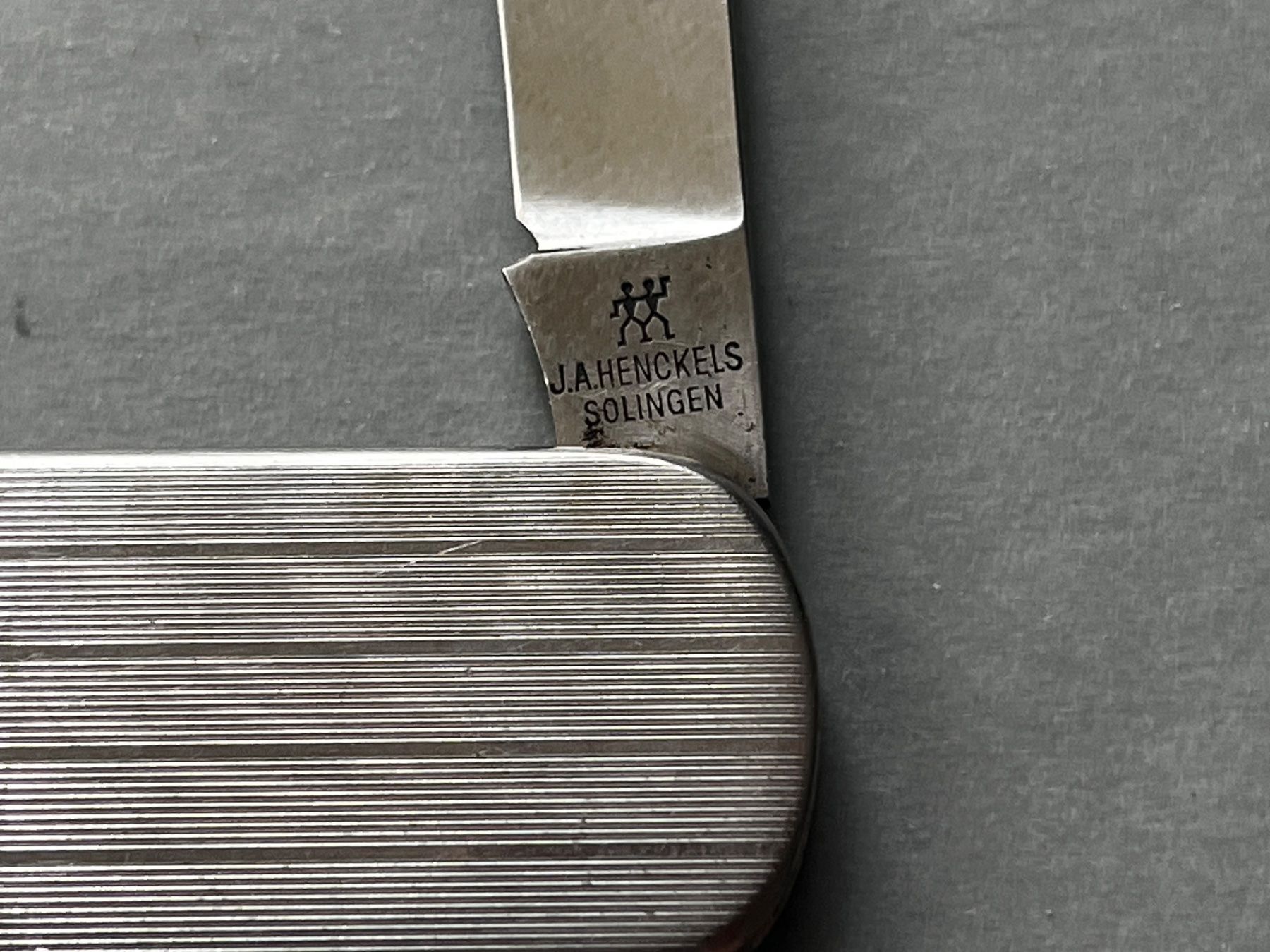 Taschenmesser: Sackmesser J.A. HENCKELS Solingen 77 mm - Edelstahl – Gebraucht aus Zürich von FV.vintage 2
