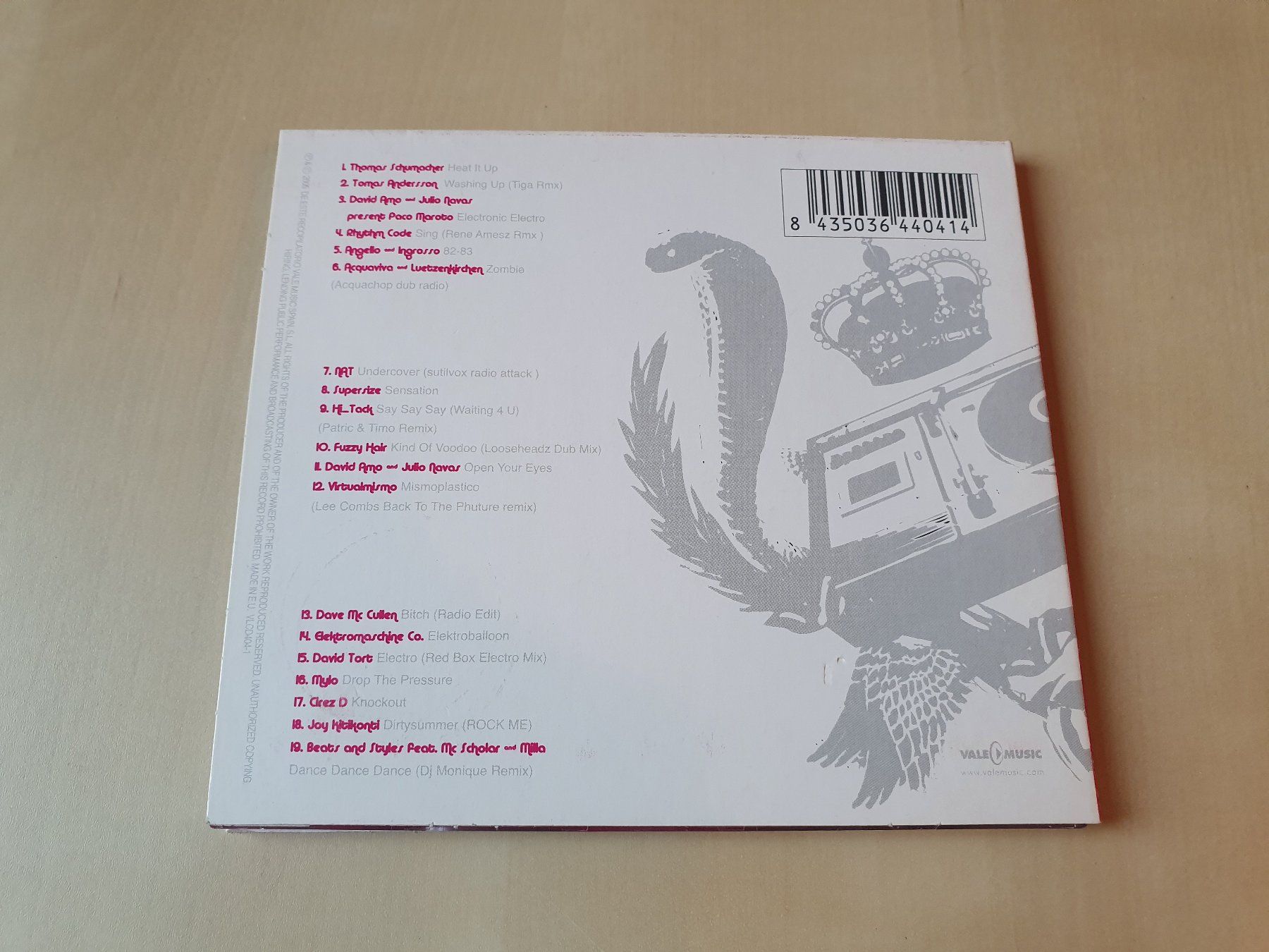 CD: Disco Electro House – Usato da Stansstad venduto da collectorsshop 1