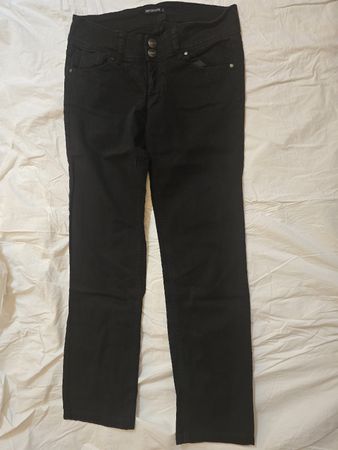 Schicke, schwarze Terranova Jeans, Gr. L, Top Zustand!