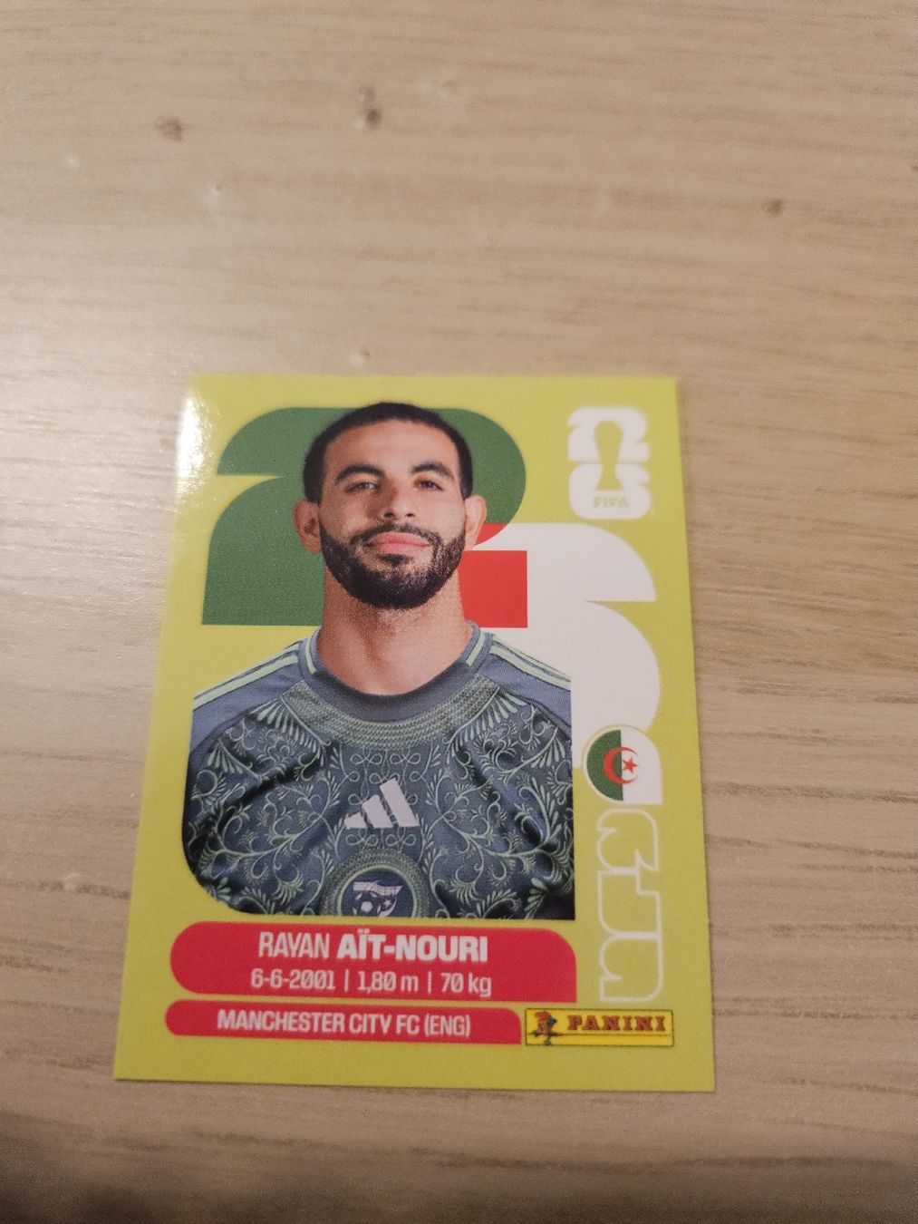 Panini Carte collezionabili: Panini WM 2026 ALG 5 – Nuovo (secondo la descrizione) da Genève venduto da jerdinho1209