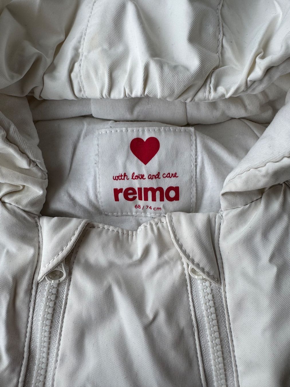 Strampler: Reima Schneeanzug Overall Winter weiss – Gebraucht aus Zug von sil_j6rl 1