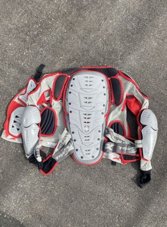 Dorsale Trickx motorad, Schutz Rücken Panzer mit Schulter 
