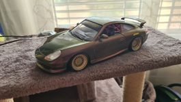 Porsche 911 Modellauto umgebaut guter Zustand