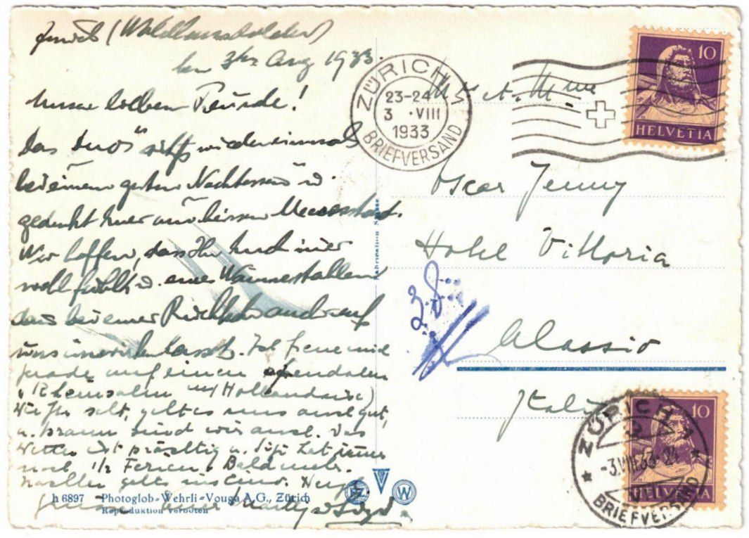 Cartoline postali: Zürich - Standseilbahn Dolder – Usato da Binningen venduto da Mountainrider 1