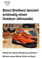 Benci Brothers Wanderschuh Kinder neu