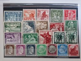 Deutsches Reich Briefmarken postfrisch