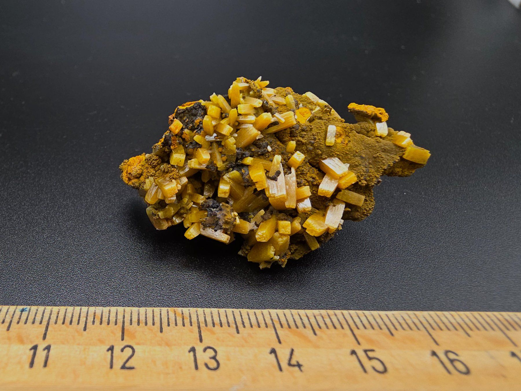 Minerali & Pietre curative: Wulfenite on Mottramite Ojuela Mine, Mapimí, Durango, Mexico – Usato da Figino venduto da minshop 3