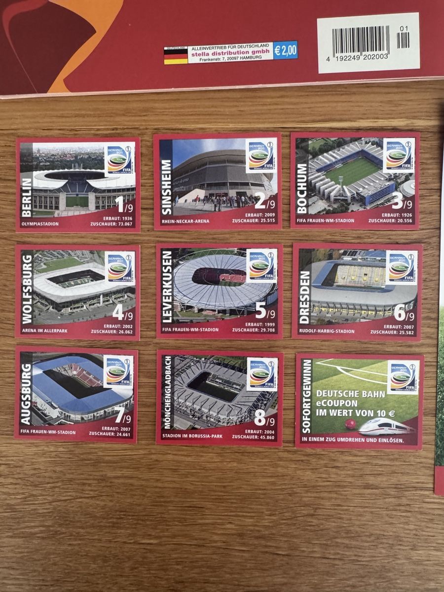Panini Album: Panini Frauen WM 2011 Sammlung – Usato da Emmen venduto da Panininho 5