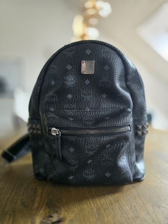 MCM Mini Rucksack in Schwarz - guter Zustand!