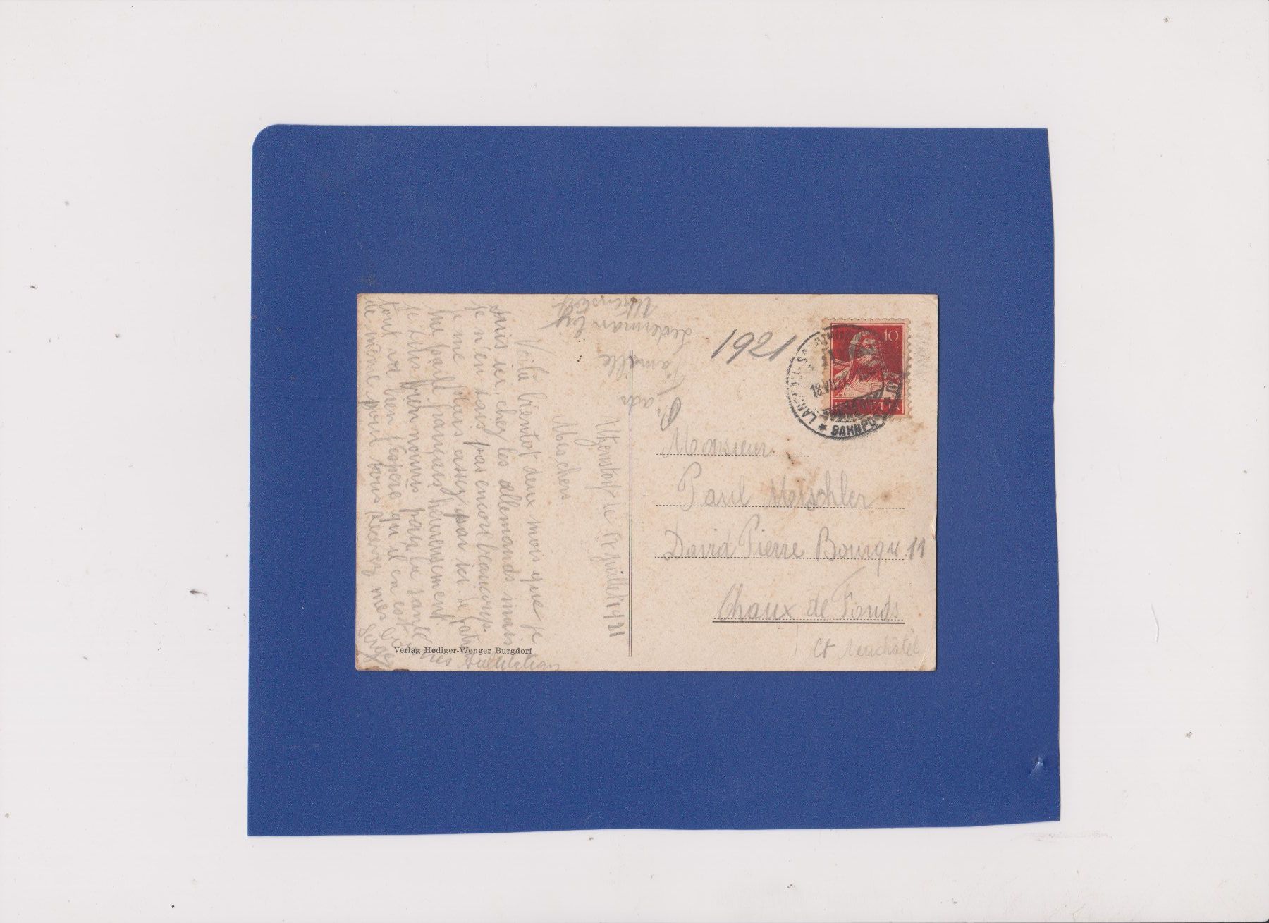 Cartoline postali: AK Gruss aus Utzenstorf – Usato da Bex venduto da Canouille 1