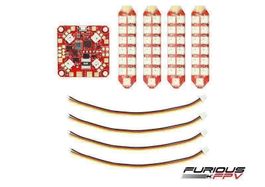 Furious FPV - Lightning PDB mit LED Steuerung - Duo Row
