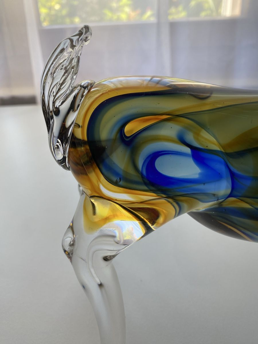 Tutte le decorazioni: Hirschfigur aus Glas – Nuovo (secondo la descrizione) da Kollbrunn venduto da Imaunicorn 2