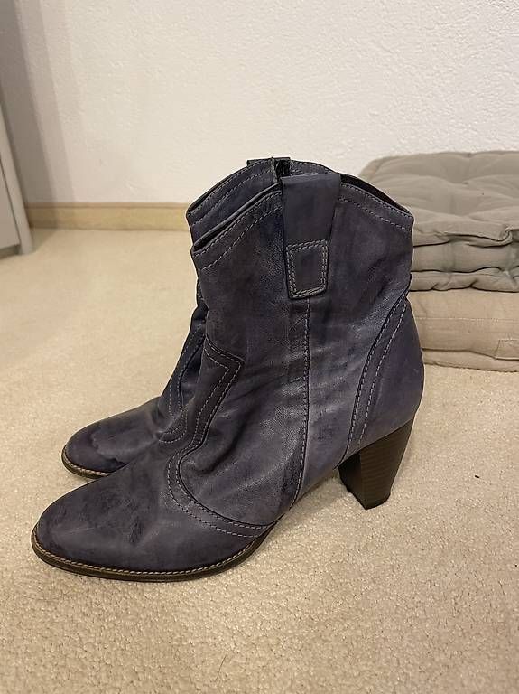 Scarpe da donna: Stiefeletten blau/grau Gr. 39 – Usato da Volketswil venduto da n_r_5gdf