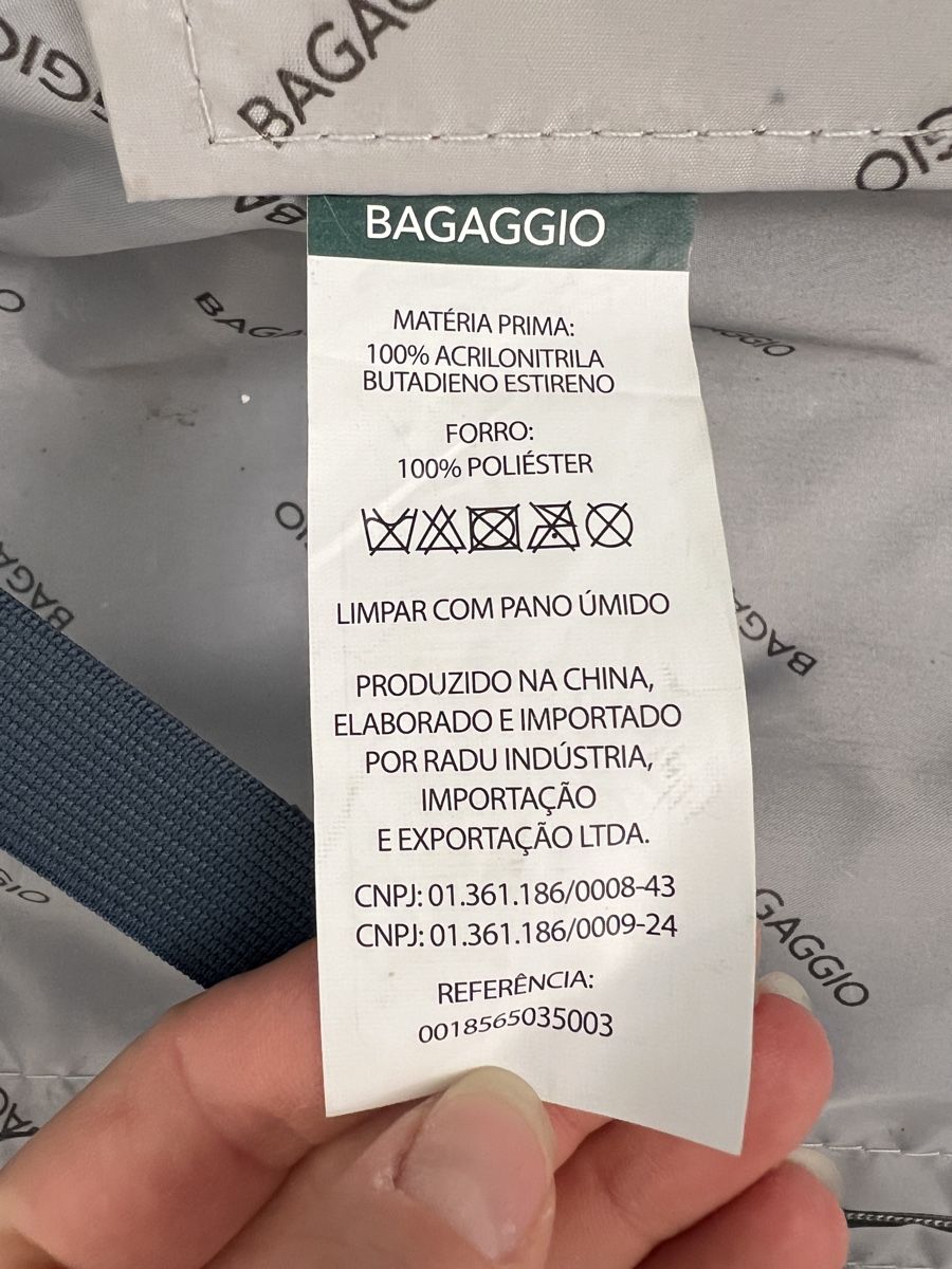 Valigie: BAGGIO TROLLEY KOFFER BLAU – Usato da Rotkreuz venduto da Migu2012 7